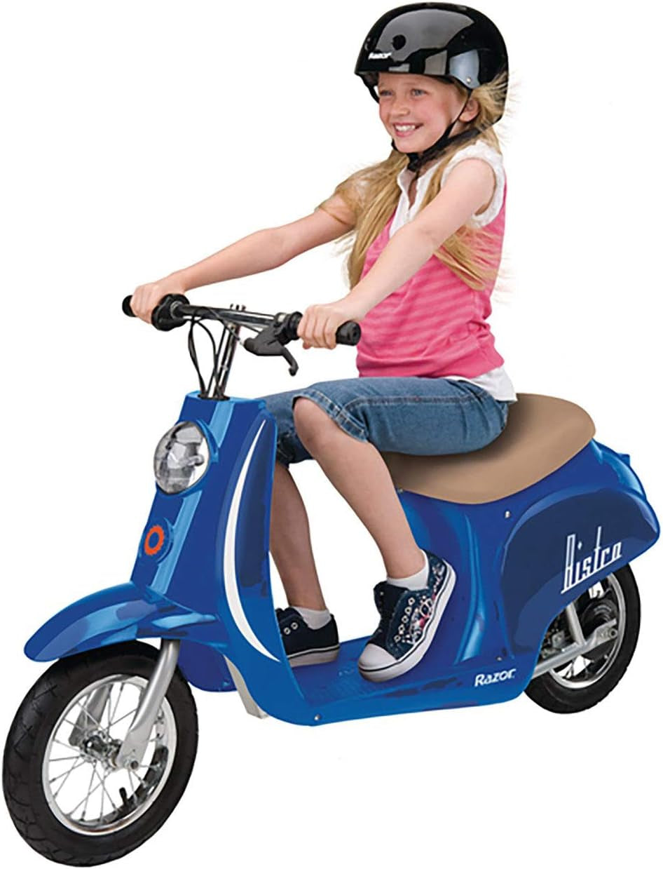 "Tiny Turbo Teen Transporter: Zooms at 15 MPH, Lasts 10 Miles! Ages 13+ (Color: Blue)"